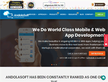 Tablet Screenshot of andolasoft.com